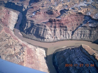 209 7dt. Moab trip - aerial - Canyonlands - Confluence of Green and Colorado Rivers