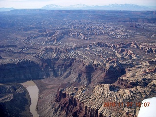 211 7dt. Moab trip - aerial - Canyonlands Colorado River