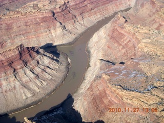 212 7dt. Moab trip - aerial - Canyonlands - Confluence of Green and Colorado Rivers