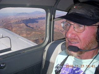 240 7dt. Moab trip - aerial - Utah - Adam flying N8377W