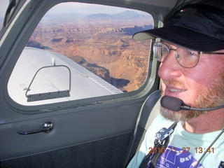 242 7dt. Moab trip - aerial - Utah - Adam flying N8377W