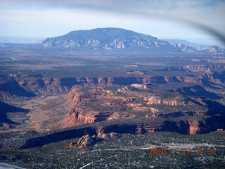 260 7dt. Moab trip - aerial - Utah - Navajo Mountain
