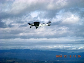 aerial - N8483R in flight