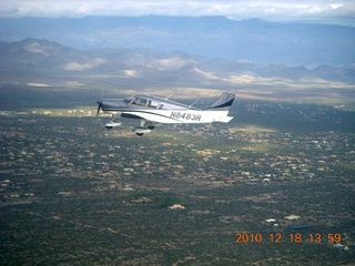 aerial - N8483R in flight