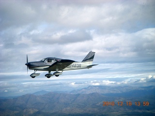 aerial - N8483R in flight