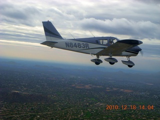 aerial - N8483R in flight