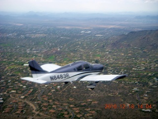 aerial - N8483R in flight