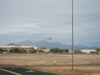 Sean picture - N8377W landing - in flight