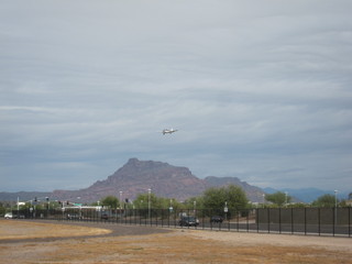 Sean picture - N8377W landing - in flight