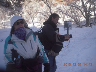 Zion National Park trip - Sheri and Luiz