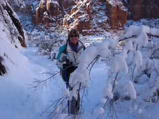 138 7ex. Zion National Park trip - Sheri's pictures - Hidden Canyon hike - Sheri
