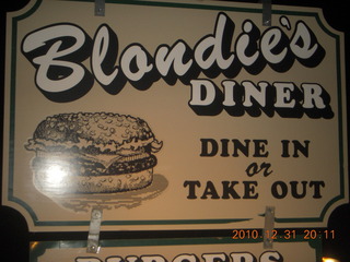 157 7ex. Zion National Park trip - Blondie's sign