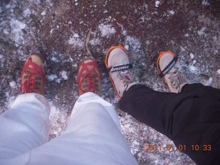 Zion National Park trip - Adam's and Sheri's crampons