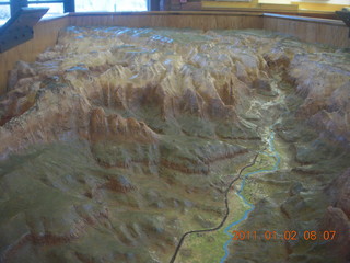 Zion National Park trip - visitors center model