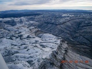 31 7f2. Zion National Park trip aerial - Grand Canyon - west