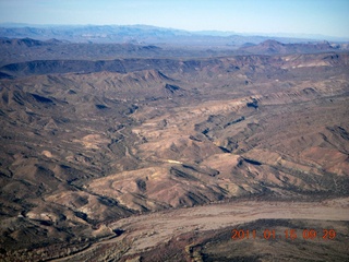 aerial - near Alamo Lake