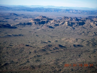 aerial - near Alamo Lake