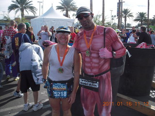 Adam after P.F.Chang half-marathon - WeHateLarry.com muscleman