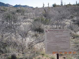 McDowell-Sonoran Challenge - preserve sign