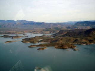 Antoine's pictures - aerial - Lake Pleasant