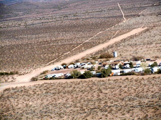 Antoine's pictures - aerial - Alamo Lake airstrip