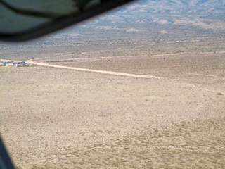 Antoine's pictures - aerial - Alamo Lake airstrip