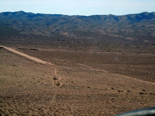 Antoine's pictures - aerial - Alamo Lake airstrip