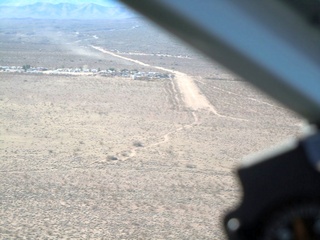 aerial - near Alamo Lake