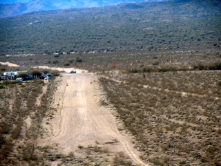 210 7g6. Antoine's pictures - aerial - Alamo Lake airstrip