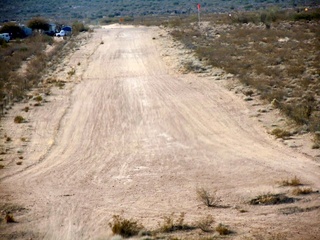 Antoine's pictures - aerial - Alamo Lake airstrip