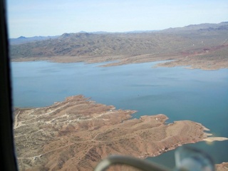 Antoine's pictures - aerial - Alamo Lake airstrip