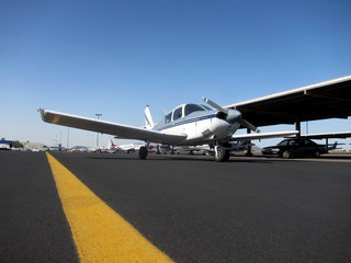 316 7g8. Sky Harbor fly-in - N8377W at Deer Valley Airport (DVT)