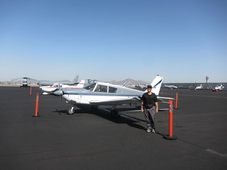 116 7g8. Sky Harbor fly-in - N8377W and Adam