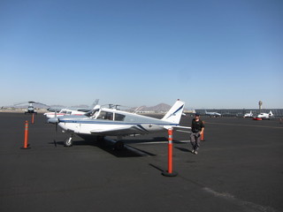 117 7g8. Sky Harbor fly-in - N8377W and Adam