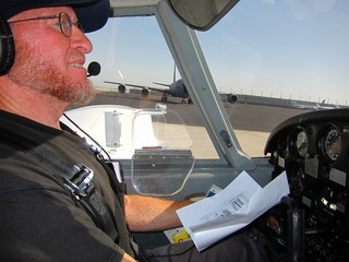 119 7g8. Sky Harbor fly-in - Adam in N8377W at PHX/Cutter