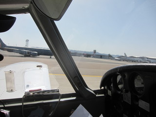 121 7g8. Sky Harbor fly-in - Adam in N8377W at PHX/Cutter