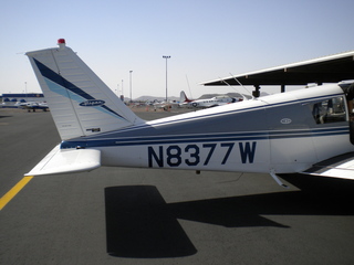 339 7g8. Sky Harbor fly-in - N8377W at DVT