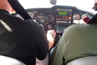 128 7g8. Sky Harbor fly-in - Adam, N8377W radios, Sean