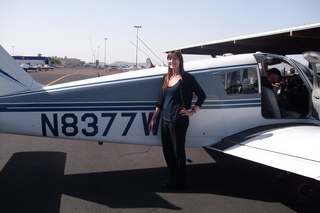 Sky Harbor fly-in - taxiing at PHX in N8377W