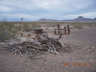 V.N.G.R.N. flight - woodpile and tables