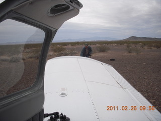 Sky Harbor fly-in - Sarah and N8377W