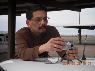 Deep taking a picture