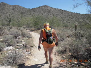 Fiesta Bowl race - Zazoosh - Adam running