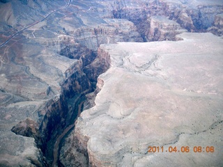 13 7j6. aerial - Little Colorado River canyon