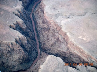 14 7j6. aerial - Little Colorado River canyon