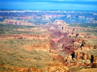 16 7j6. aerial - Little Colorado River canyon