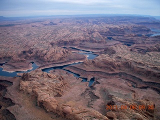 aerial - Lake Powell 'south fork'