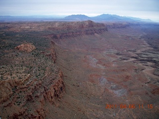 82 7j6. aerial - Lake Powell 'south fork' area