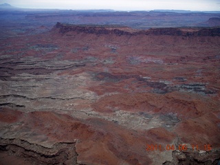 84 7j6. aerial - Lake Powell 'south fork' area