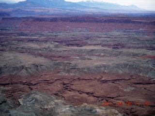 90 7j6. aerial - Lake Powell 'south fork' area